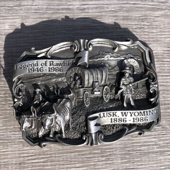 Other - Legend of Rawhide Lusk Wyoming belt buckle